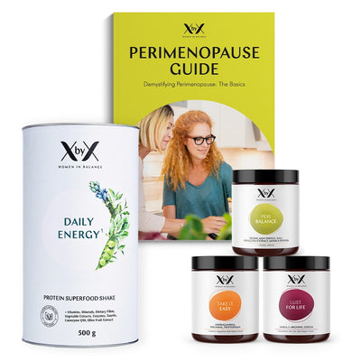 xbyx perimenopause bundle daily energy guide take it easy lust for life peri balance